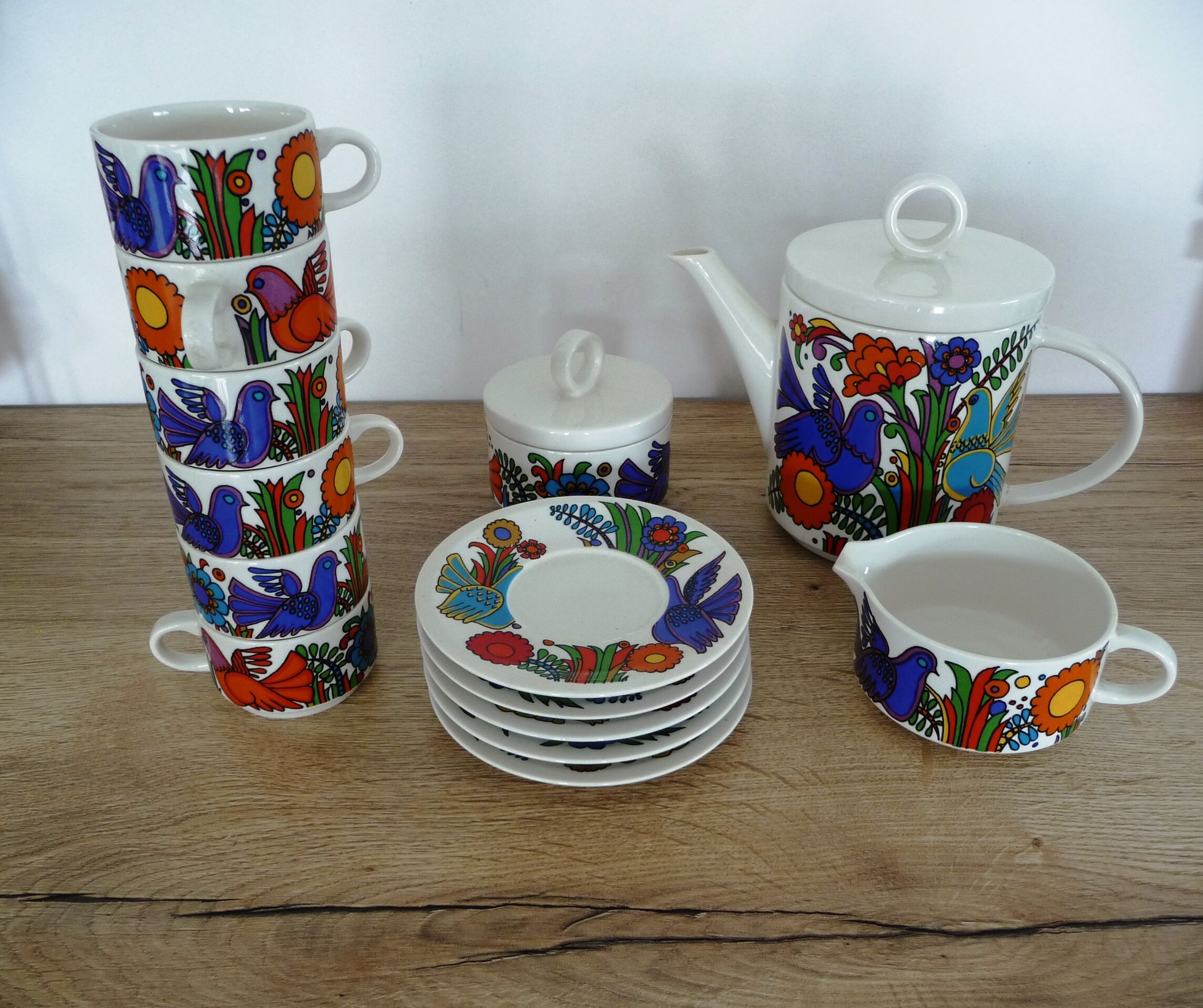 Acapulco manufacture Villeroy and Boch coffee service
