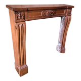 Cheminée en chêne