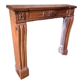 Oak fireplace