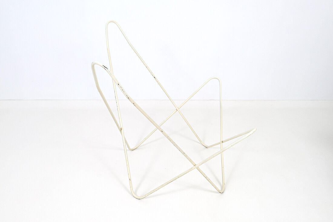 Butterfly chair design jorge ferrari-hardoy, 50/60s
