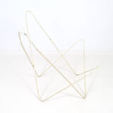 Butterfly chair design jorge ferrari-hardoy, 50/60s