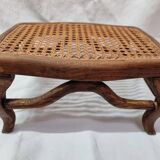 Thonet rattan footrest