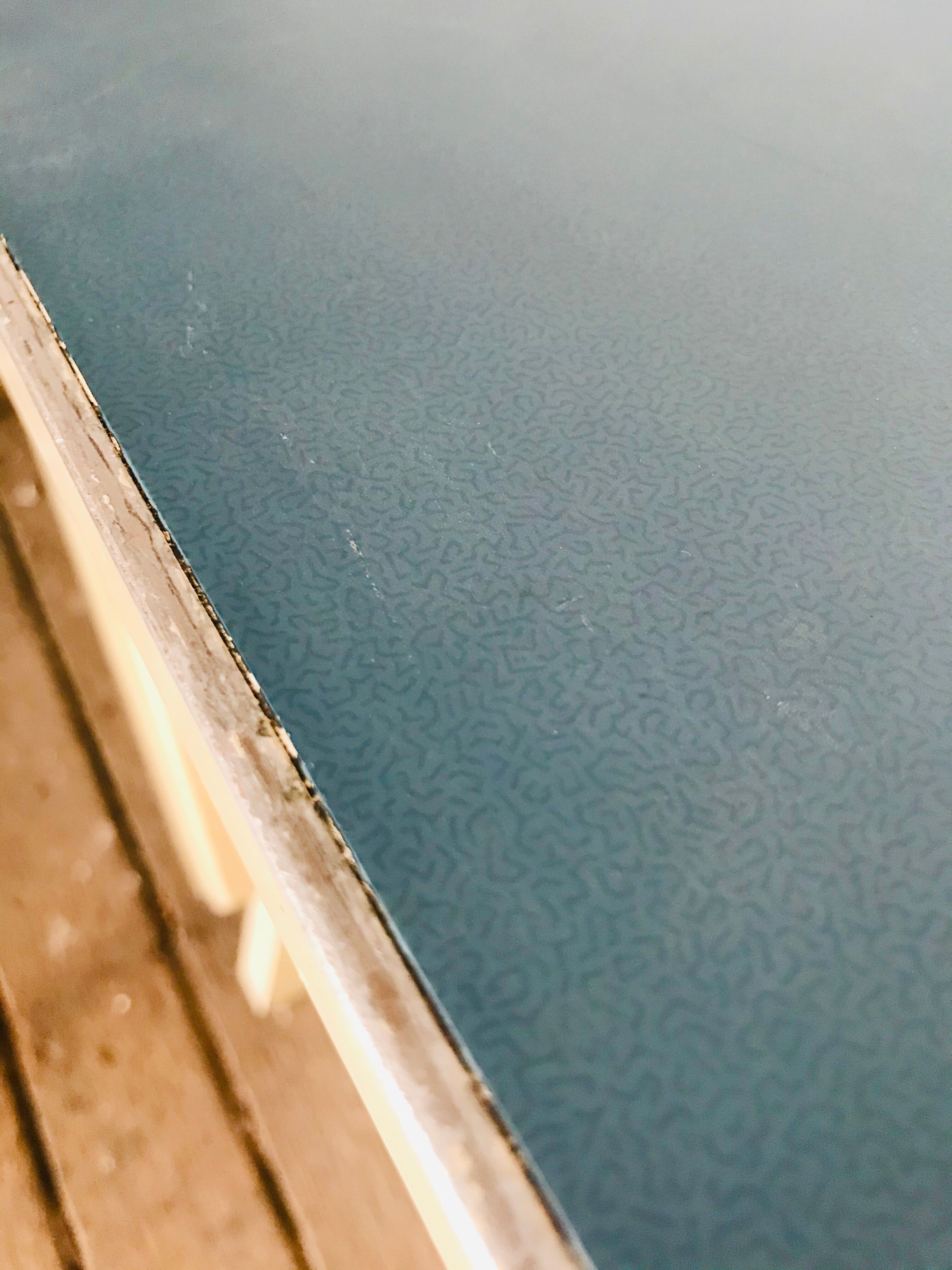 Metal and formica industrial desk