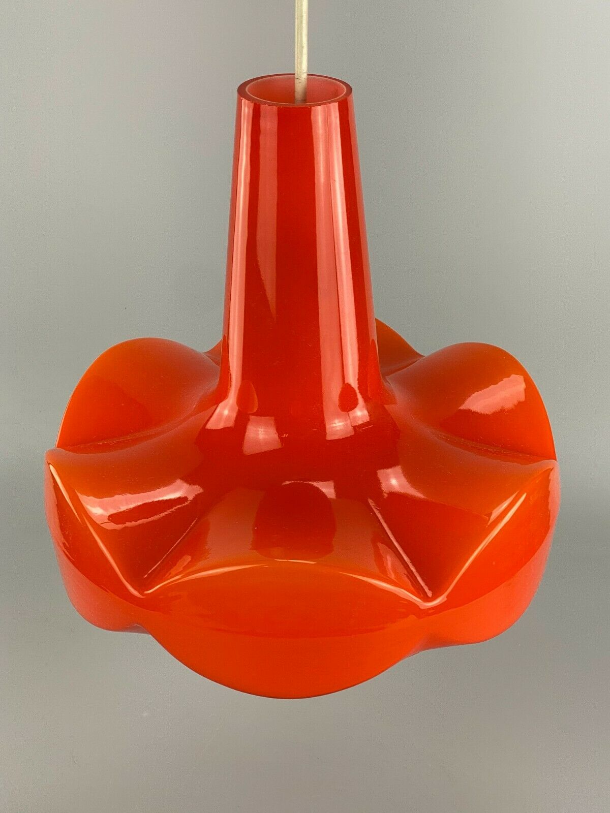 60s 70s Peill & Putzler hanging lamp ceiling lamp glass space design lamp