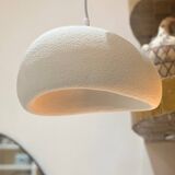 Minimalist suspension cloud Japanese wabi sabi white - d30 cm