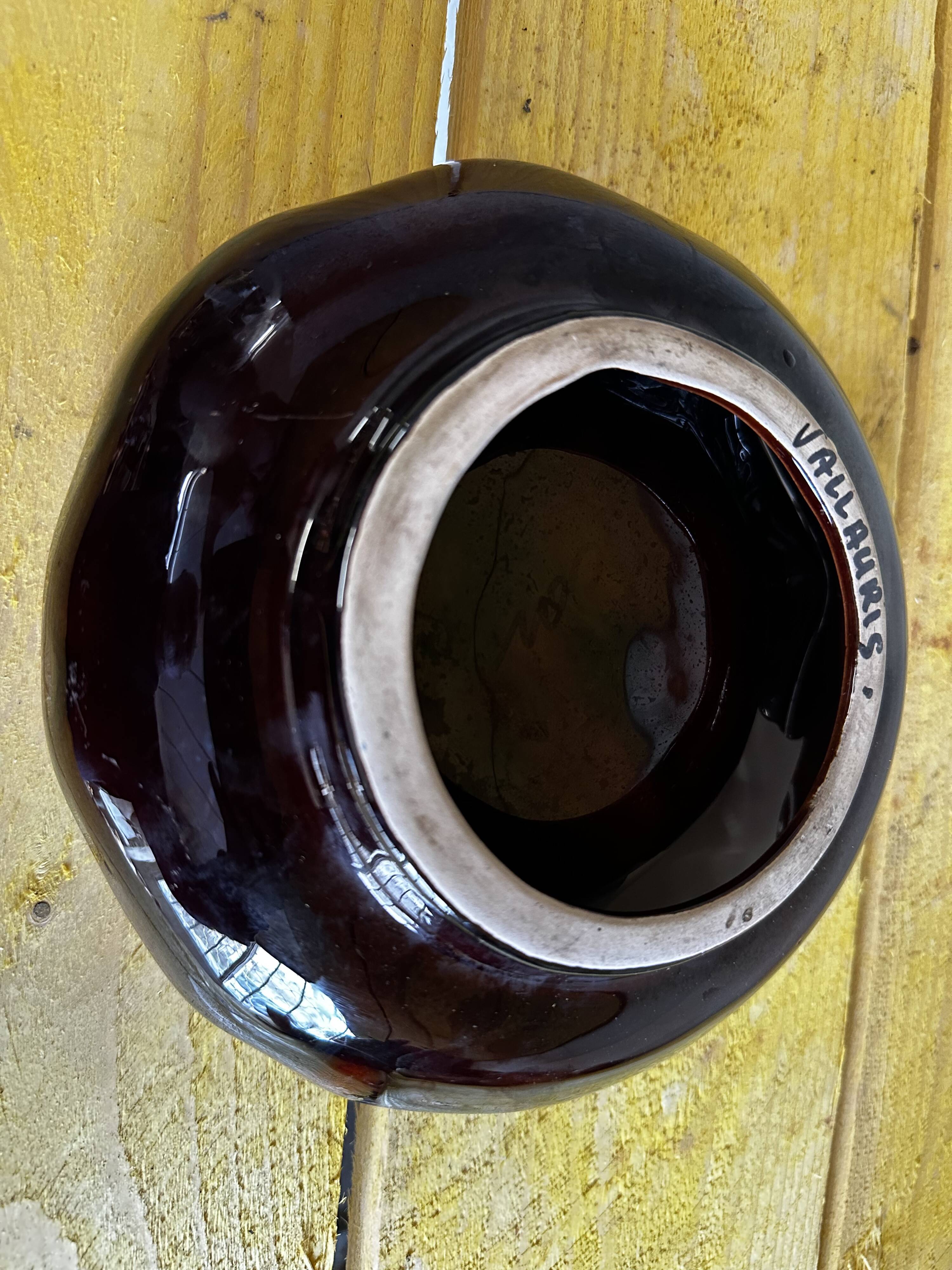 Vintage Vallauris Ceramic Trinket Dish/Ashtray