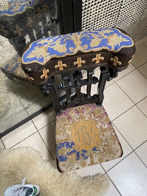 Ancien prie dieu Napoléon III
