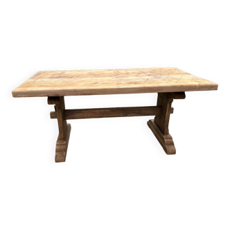 Solid wood monastery table