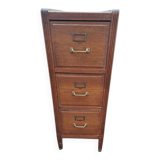 Art Deco 3-drawer filing cabinet