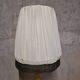 Vintage Wooden Floor Lamp with Pleated Shade, 1970s