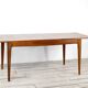 Midcentury extending table in afromosia by a. younger. vintage modern / retro