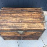 Authentic carriage trunk end 19 th century