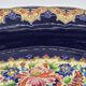 Oval dish in glazed earthenware by M. P. Chevallier, Manufacture des Émaux