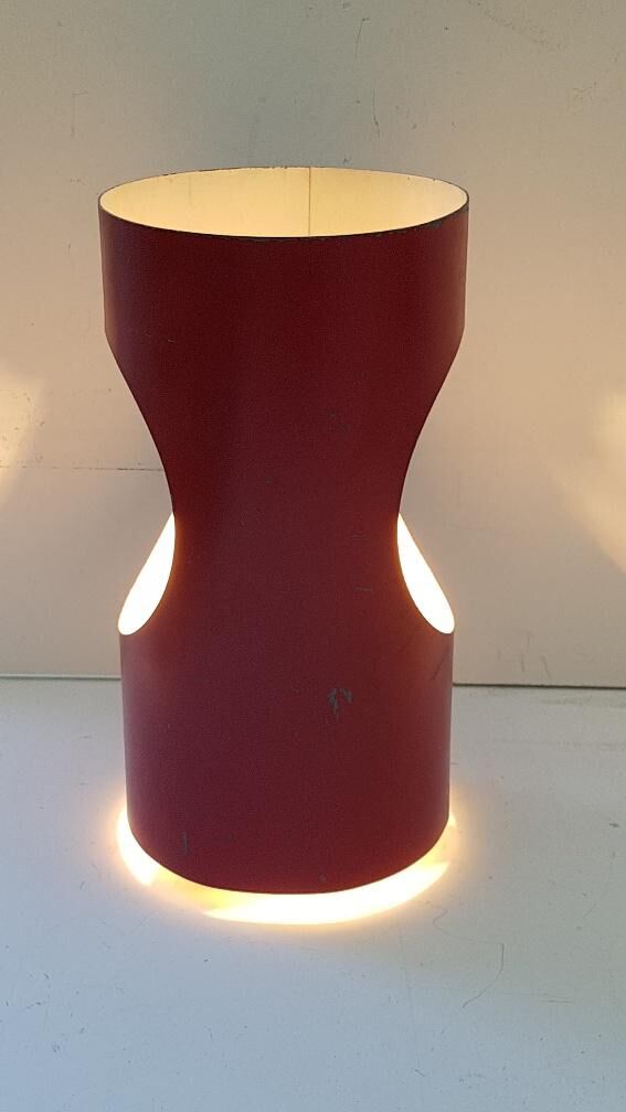 Lampe métal à poser années 60