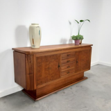 Vintage art deco wooden enfilade with drawers