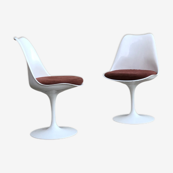 Pair of chairs by Eero Saarinen for Knoll 1960