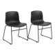 Set of 2 About A Chair AAC08 chairs designed by Hee Welling for HAY in Denmark.