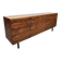 Vintage wooden sideboard credenza 1970