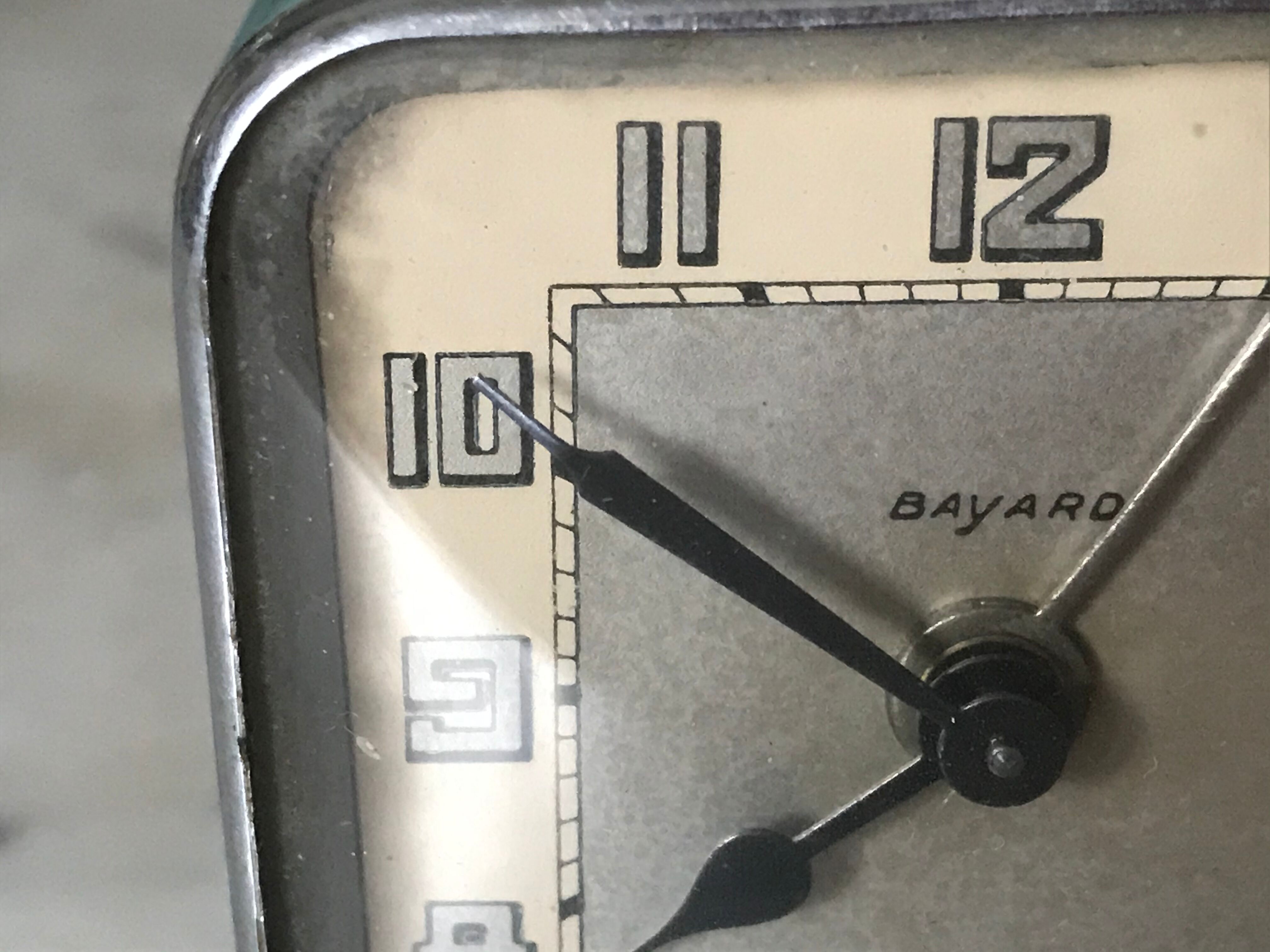 Vintage bayard clock