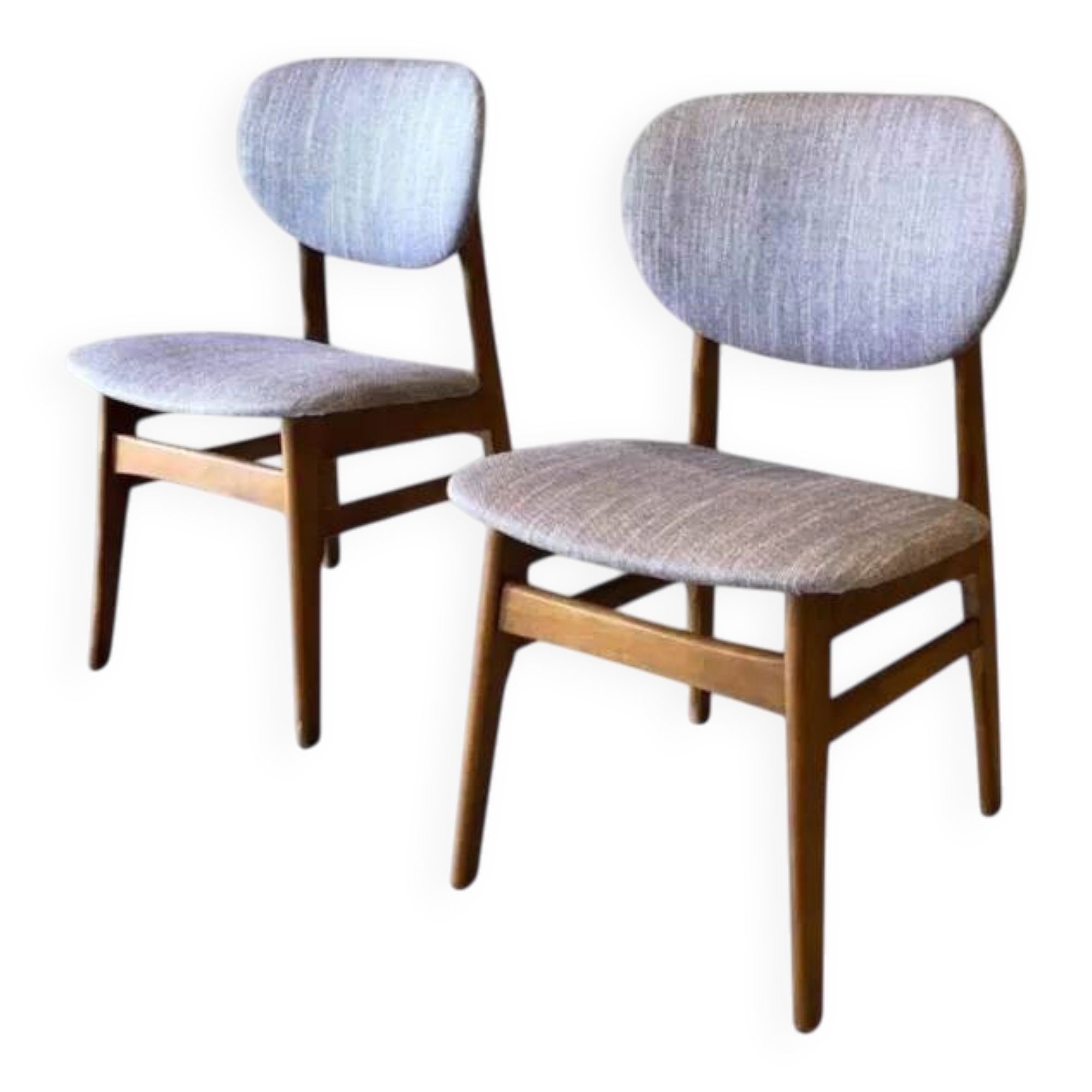 Pair of chairs by Louis Van Teefelen
