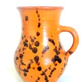 Spotted terracotta decanter, circa 1960