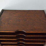 Vintage solid wood office sorter