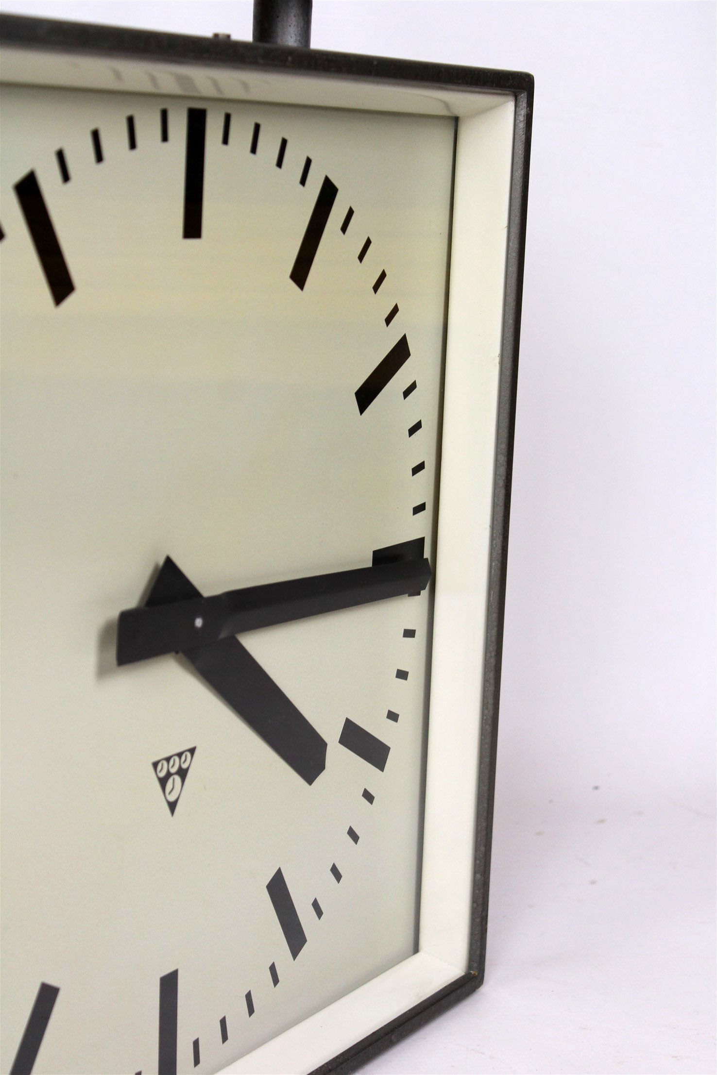 Double Sided Railway Clock from Pragotron, 1970's