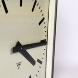 Double Sided Railway Clock from Pragotron, 1970's