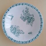 Plat compotier ancien terre de fer ou faïence