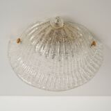 Wall lamp, Murano glass, Italian design, 1970s, manufacture: Italy