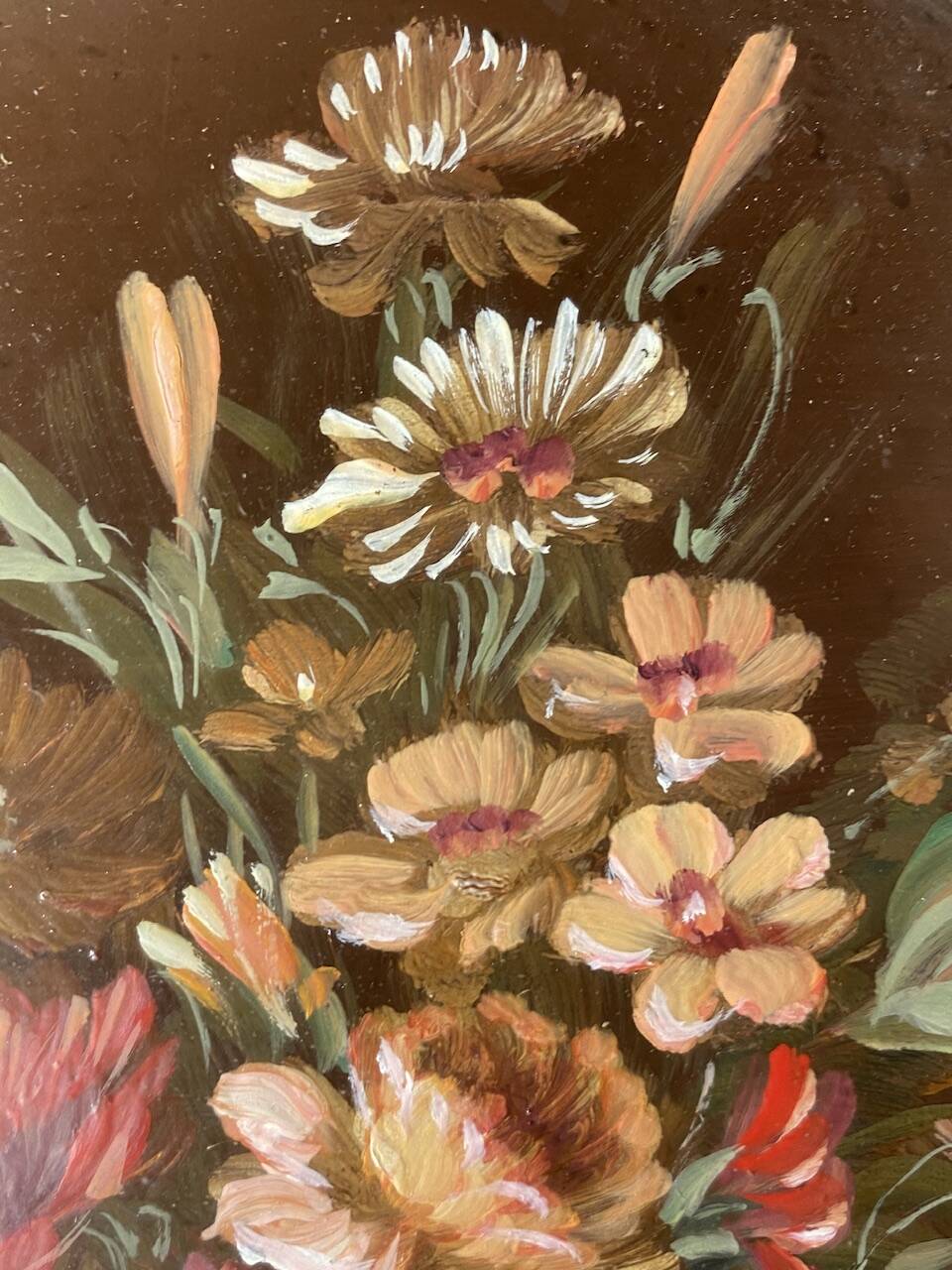 Still life with a bouquet of wild flowers, 20th century, signed