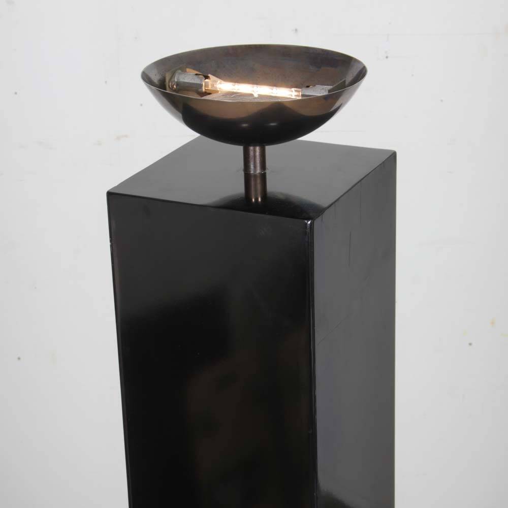 Floor lamp model 10582 by Michel Boyer for Verre Lumière, 1979
