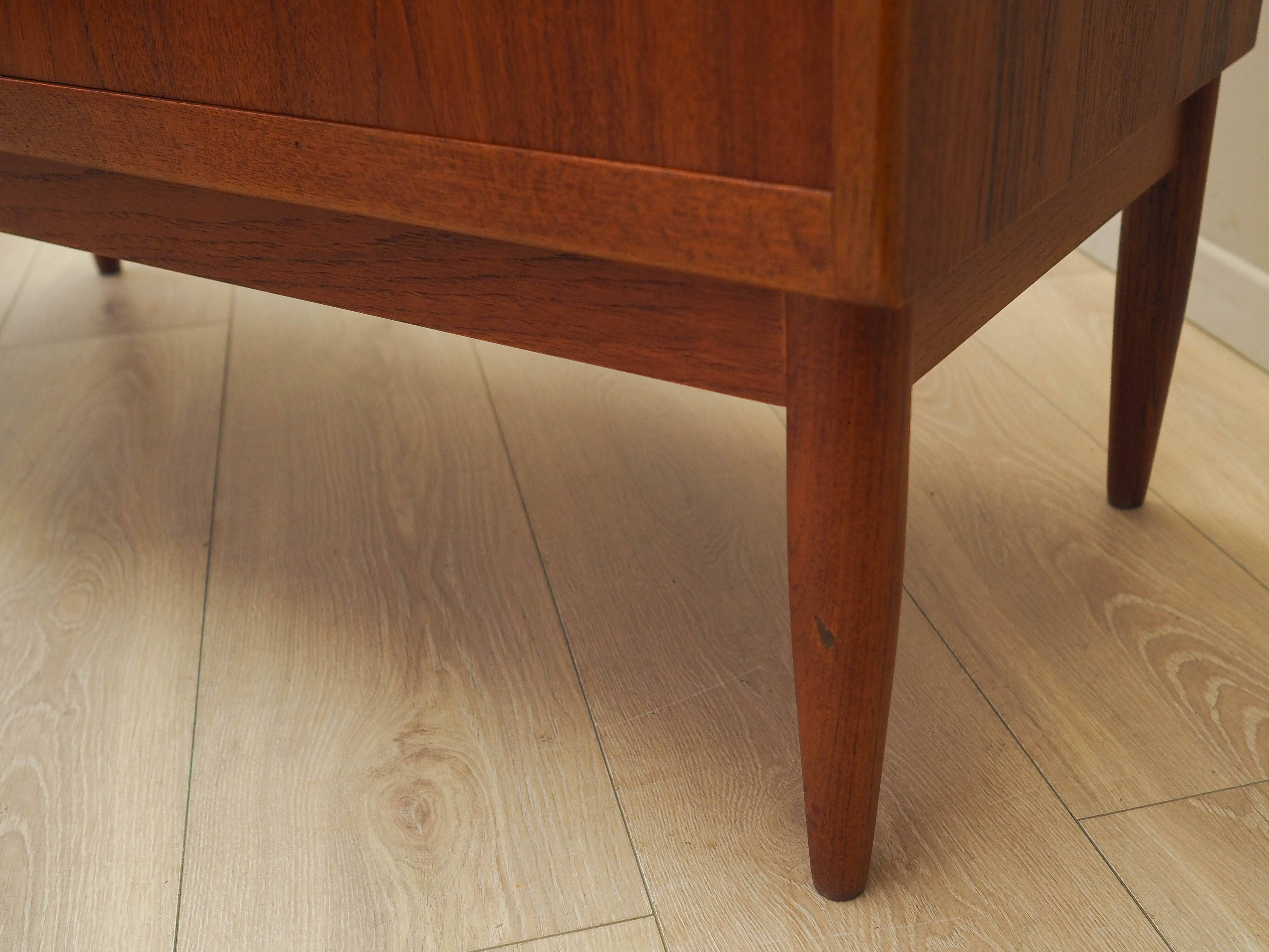 Teak secretary, Danish design, 1960s, Erling Torvits, Klim Møbelfabrik