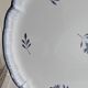large flat plate Niderviller round dish.