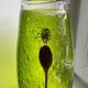 Vintage Murano vase in bubbled glass paste