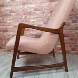 Renovted armchair, type 364, designed by Barbara Fenrych-Węcławska, Poland 1950s