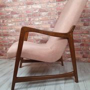 Fauteuil rénové, type 364, conçu par Barbara Fenrych-Węcławska, Pologne, années 1950