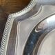 Silver-plated metal plate, Gallia model, Christofle