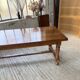 Table repas style drapière noyer 2m5/3m5 1900