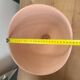 Coupelle lampadaire en terre cuite - suspension