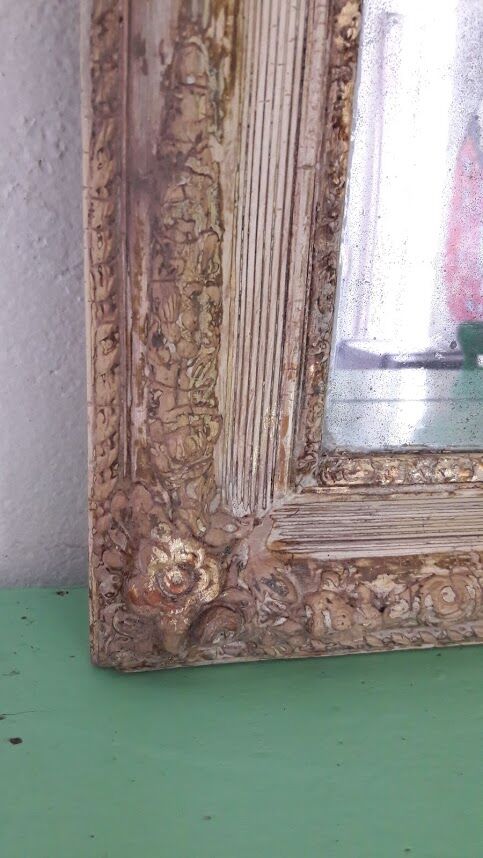 Antique mirror 55 x 43cm