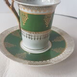 Tasse à café style empire signé FCH