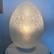 Lampe opaline oeuf era Ben Swildens