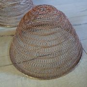 2 metal wire fruit baskets