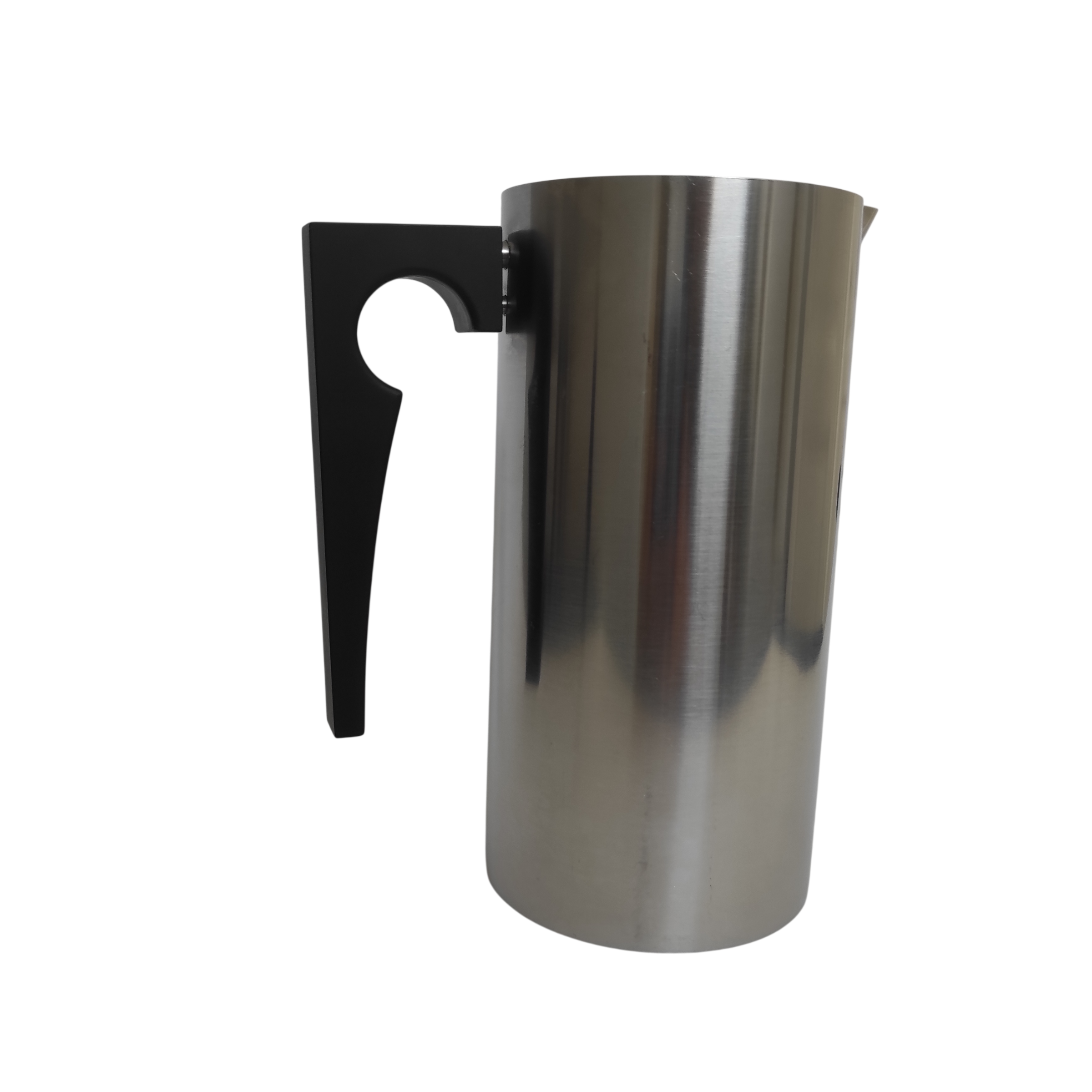 Stainless steel pitcher Icelip, Arne Jacobsen for Stelton, Cylinda line