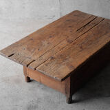 Popular art coffee table, Savoy, 19th century