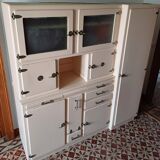 Cabinet butcher furniture mado vintage old