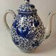 Blue White Japanese Porcelain Tea Set