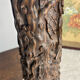 Carved wooden Balinese lamp base