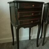 Pair of bedside patina